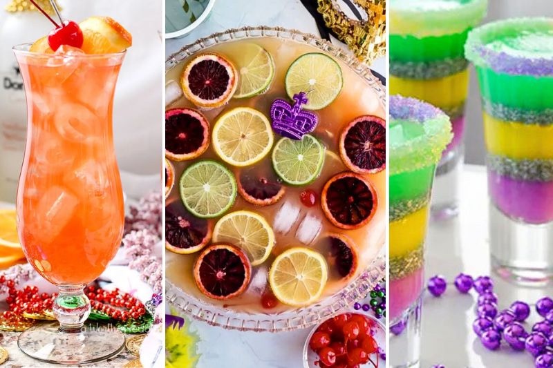 mardi gras drink recipes