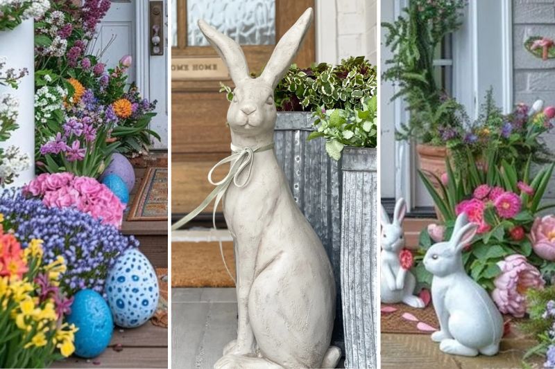 Festive Diy Easter Porch Decor To Welcome The Spring Season